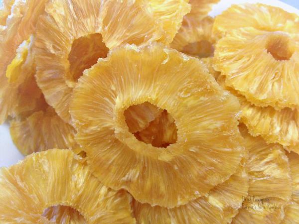 صادرات انواع میوه خشک آناناس